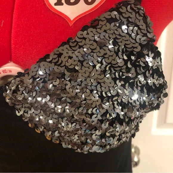 🎁 2 FOR $60 Vintage Frederick’s Of Hollywood Sequined Bust Full Length Slip - Picture 3 of 10